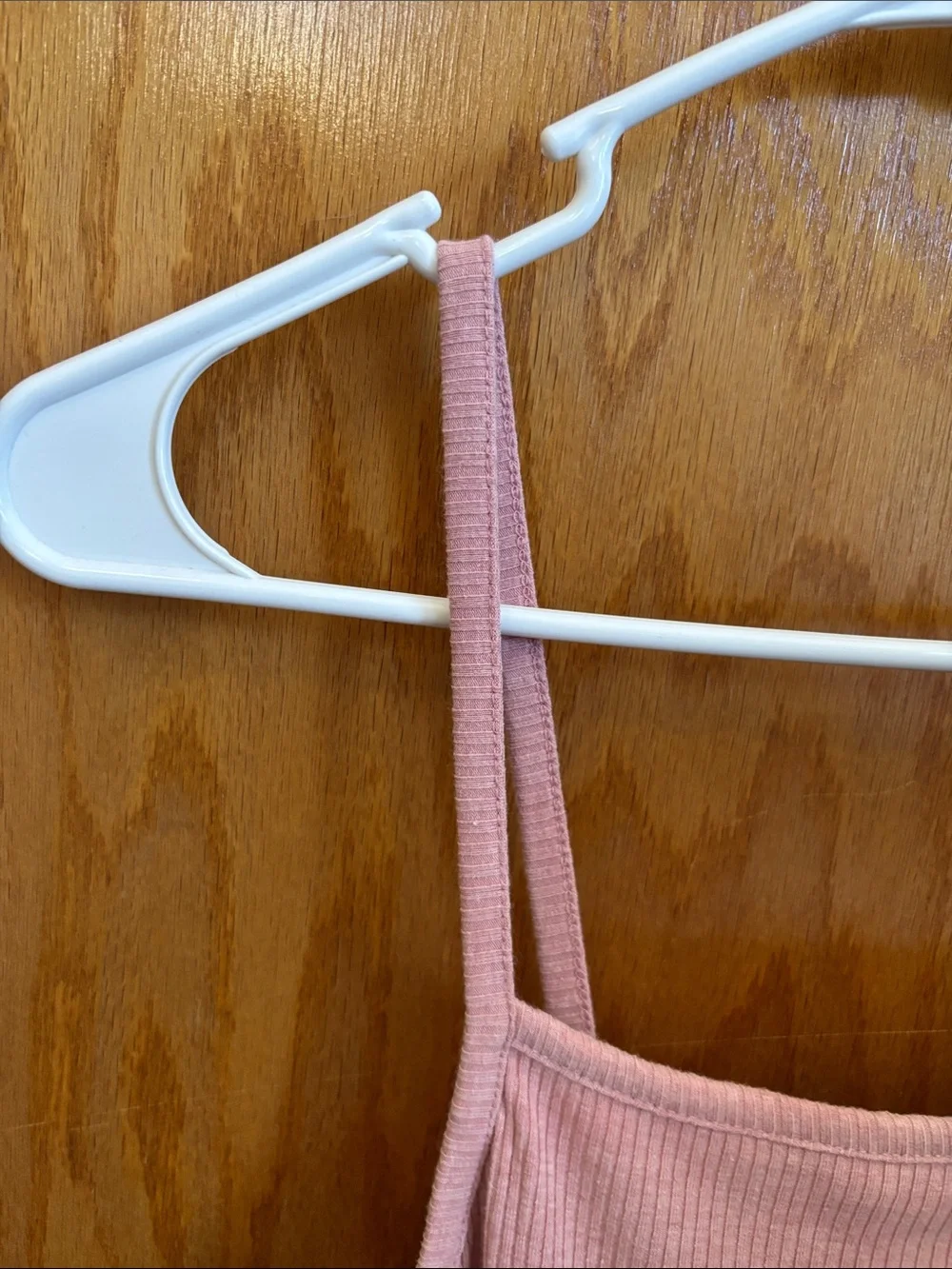 Old Navy Dusty Pink Ribbed Tank Dress